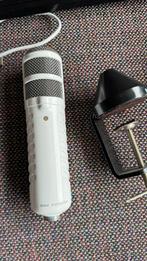Rode Podcaster microfoon met zwenkarm, Muziek en Instrumenten, Microfoons, Ophalen of Verzenden, Gebruikt, Studiomicrofoon