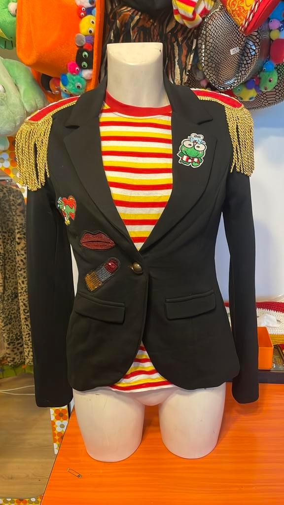 Jas oeteldonk dames maat 36, Kleding | Dames, Carnavalskleding en Feestkleding, Zo goed als nieuw, Kleding, Carnaval, Maat 36 (S)