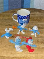 De Smurfen Mok | 2x Pluche Smurf | 3 Smurfen, Ophalen of Verzenden, Zo goed als nieuw, Verschillende Smurfen