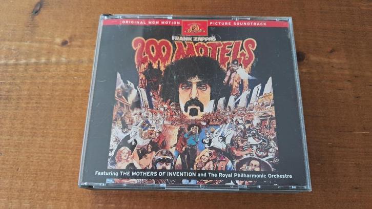 dubbel cd Frank Zappa - 200 Motels, Cd's en Dvd's, Cd's | Filmmuziek en Soundtracks, Gebruikt, Ophalen of Verzenden