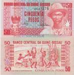 GUINEE BISSAU 1990 50 pesos #10 UNC, Postzegels en Munten, Bankbiljetten | Afrika, Guinee, Verzenden