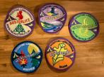 Scouting badges Labelterreinen divers, Verzamelen, Ophalen of Verzenden, Gebruikt, Embleem, Speld of Insigne