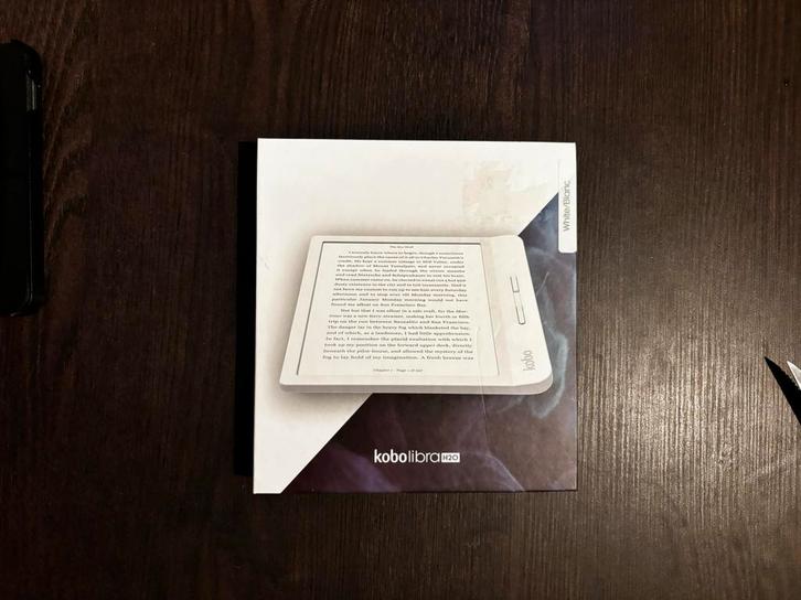 Kobo Libra H2O + Sleepcase, Computers en Software, E-readers, Zo goed als nieuw, Verzenden