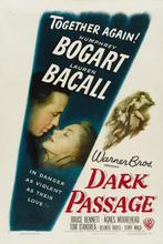4) Dark Passge, Humphrey Bogart, Lauren Bacall, A Moorehead., Ophalen of Verzenden, Zo goed als nieuw