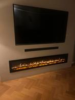 ZGAN Vuursfeerhaard Monaco 183cm - Sfeervolle Haard, Ophalen, Zo goed als nieuw, Inbouwhaard, Elektrische haard