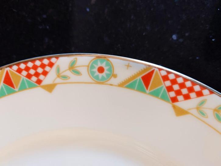 Rosenthal Madeleine Jaren 30 Art Deco Servies - Unieke Print, Huis en Inrichting, Keuken | Servies, Gebruikt, Compleet servies