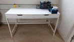 Alex Bureau met lades Ikea wit, Ophalen, Gebruikt, 100 tot 150 cm, Minder dan 100 cm