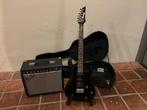 Elektrische Ibanez Gio gitaar in koffer en Fender versterker, Muziek en Instrumenten, Snaarinstrumenten | Gitaren | Elektrisch