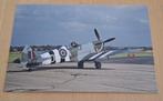 Foto van Spitfire gevechtsvliegtuig - 1997, Verzamelen, Ophalen of Verzenden, Nieuw, Kaart, Foto of Prent