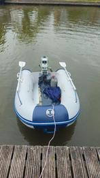 Rubberboot RIB 200cm + 4pk suzuki 2takt kortstaart bbm, Watersport en Boten, Ophalen, Gebruikt
