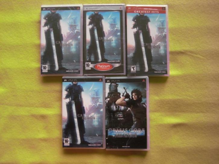 Final Fantasy 7 VII Crisis Core PSP Playstation, Spelcomputers en Games, Games | Sony PlayStation Portable, Nieuw, Role Playing Game (Rpg)