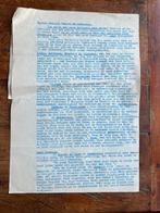 Bijzonder verslag bevrijding zeeland stoottroepen oostburg, Verzamelen, Verzenden, Nederland