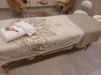 Opklapbare massagetafel wit, Ophalen, Zo goed als nieuw