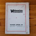 Watsonian Sidecar Replacement part lists, Ophalen of Verzenden, Zo goed als nieuw, Merk of Model