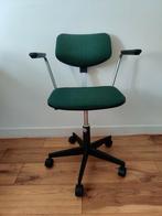 Vintage design gipsen bureaustoel groen, Huis en Inrichting, Bureaustoelen, Groen, Zo goed als nieuw, Ophalen
