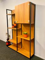 Vintage Pierre Guariche Plastirop wandmeubel jaren 60 Meurop, Ophalen, 100 tot 150 cm, Mid- century design retro sixties wandkast wandmeubel