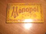 oud blikje monopol druklettertjes, Antiek en Kunst, Ophalen of Verzenden