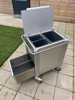 Afvalbak. Nieuw.45x40.H80.( gereserveerd), Ophalen, Kunststof, Met pedaal, 40 liter of meer