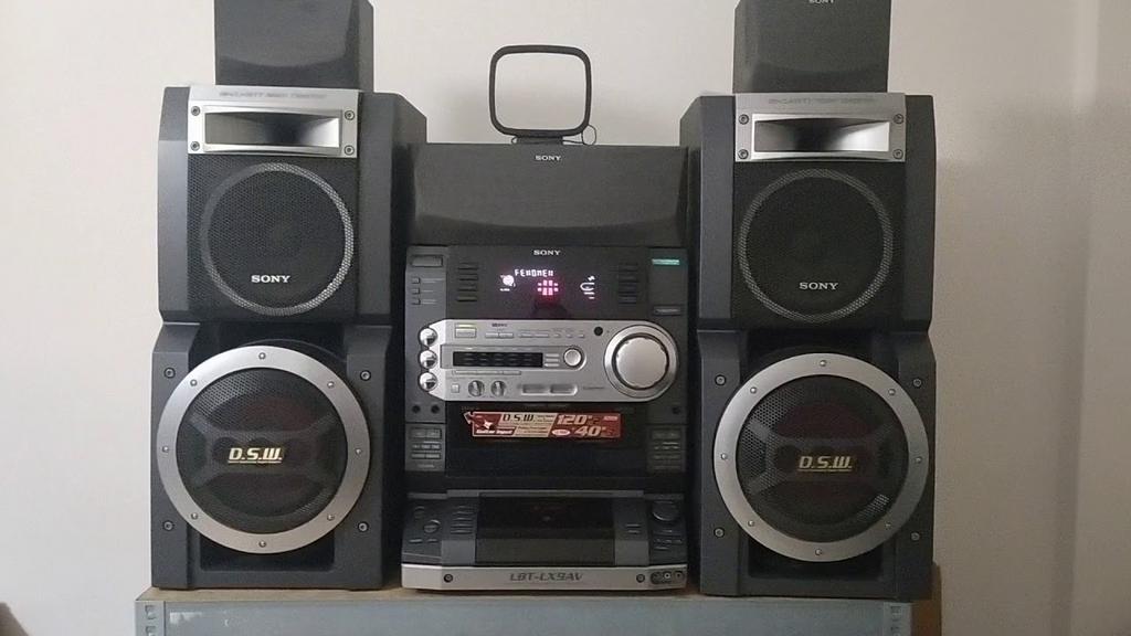 Sony LBT LX9AV Stereo Set - Topklasse!, Audio, Tv en Foto, Stereo-sets, Gebruikt, Cassettedeck, Sony, Losse componenten, Ophalen of Verzenden