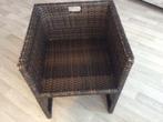 4 rieten stoelen, Ophalen, Bruin, Riet of Rotan, Zo goed als nieuw