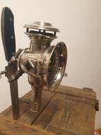 Antieke nikkelen fiets kaarslamp in zeer gave staat, ca.1900, Antiek en Kunst, Antiek | Lampen, Ophalen of Verzenden