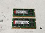 Kingston RAM 8GB set DDR3, Computers en Software, RAM geheugen, 8 GB, DDR3, Ophalen of Verzenden, Zo goed als nieuw