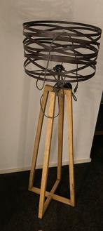 Vloerlamp twist grijs metaal, Ophalen, Zo goed als nieuw, Metaal, 100 tot 150 cm