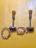 modeltrein Ho lantaarns metaal jaren 50/60, 5 cm, Hobby en Vrije tijd, Modeltreinen | H0, Gebruikt, Gelijkstroom, Rails, Ophalen of Verzenden