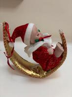 Kerst Muziekdoos Droombaby in Maan - Stille Nacht, Ophalen of Verzenden, Gebruikt