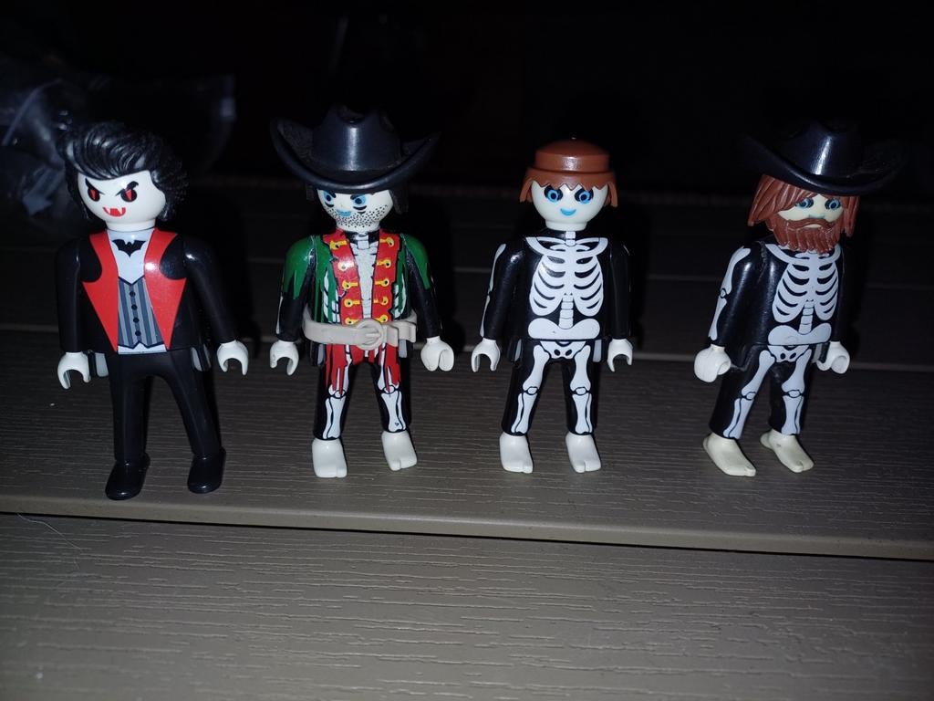 Playmobil 3 spooksoldaten en 1 Dracula T.E.A.B., Ophalen of Verzenden