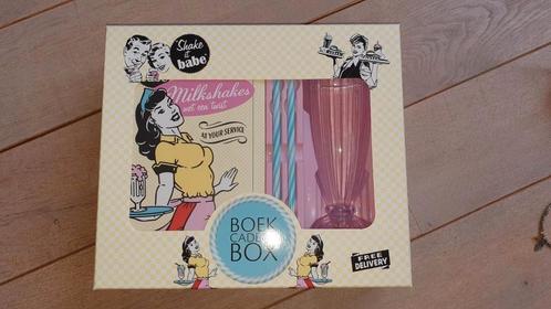 Cadeauverpakking milkshake met recepten NIEUW Nu € 8,00, Hobby en Vrije tijd, Feestartikelen, Nieuw, Overige typen, Overige, Ophalen of Verzenden
