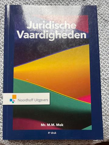 Juridische Vaardigheden - Mr. M.M. Mok beschikbaar voor biedingen