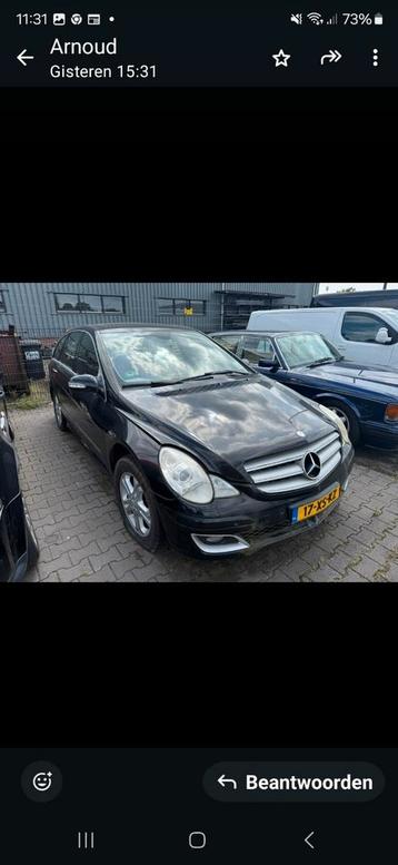 Mercedes-Benz R-Klasse 3.5 R350 AUT 2006 leder motor defect  beschikbaar voor biedingen