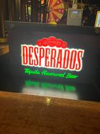 Desperados reclamebord incl licht, Ophalen, Zo goed als nieuw, Reclamebord, Plaat of Schild, Overige merken