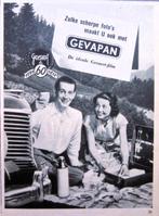 21 vintage advertenties reclames Agfa Gevaert 54-70 foto cam, Verzenden, Voor 1940, Fototoestel