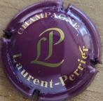 Champagnecapsule LAURENT-PERRIER donkerpaars & goud nr.47, Verzamelen, Wijnen, Ophalen of Verzenden, Nieuw, Frankrijk, Champagne