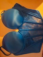 victoria's secret bombshell corset, Kleding | Dames, Ondergoed en Lingerie, Victoria's secret, Ophalen of Verzenden, Blauw, BH