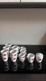 Douwe Egberts Koffiekoppen Set, Huis en Inrichting, Keuken | Servies, Ophalen, Keramiek, Zo goed als nieuw, Effen