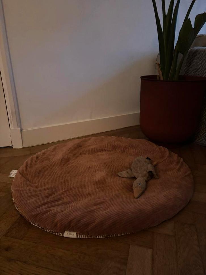 Koeka boxkleed 90x90 - hazel/sand - reversible, Kinderen en Baby's, Speelgoed | Speelkleden, Zo goed als nieuw, Ophalen