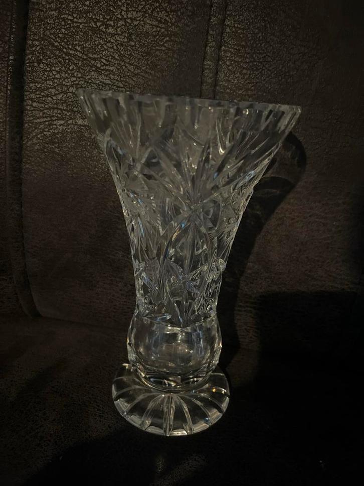 Boheemse Kristallen Vaas, Antiek en Kunst, Antiek | Glas en Kristal, Ophalen