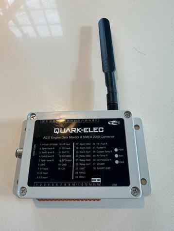 Quark-Elec A037 Engine Data Monitor & NMEA 2000 Converter beschikbaar voor biedingen