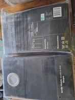 2 Zwarte Kant en Klaar Gordijnen 140x260, Ophalen, Zwart, 100 tot 150 cm, 200 cm of meer