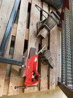 3 bankschroeven, Doe-het-zelf en Verbouw, Gereedschap | Handgereedschap, Ophalen, Gebruikt