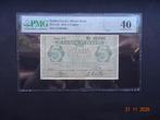 Zilverbon 5 gulden 1944 met PMG, Postzegels en Munten, Bankbiljetten | Nederland, Verzenden, 5 gulden, Los biljet