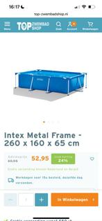 Gratis Inntex zwembad 2.60x1.60X0.65, Ophalen, Gebruikt, Minder dan 80 cm, Minder dan 200 cm