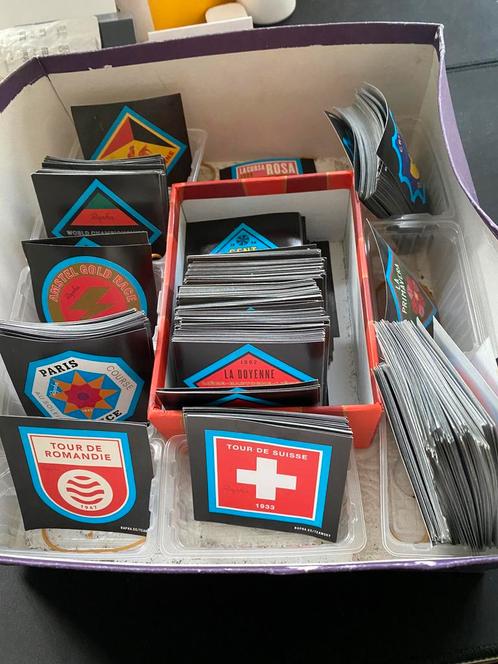 Lot 3849 Rapha Stickers Klassiekers Race Tour Giro Vuelta, Hobby en Vrije tijd, Stickers en Plaatjes, Nieuw, Meerdere stickers