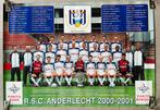 Poster RSC Anderlecht 2000-2001, Rechthoekig Liggend, Sport, Ophalen of Verzenden, Zo goed als nieuw