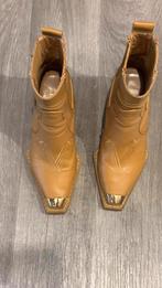 Stoere cowboy boots/enkellaarsjes JoshV, Kleding | Dames, Bruin, Lage of Enkellaarzen, Ophalen of Verzenden, Zo goed als nieuw