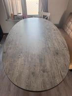 Mooie ovale eettafel, Huis en Inrichting, Ophalen, Kunststof, 100 tot 150 cm, 200 cm of meer