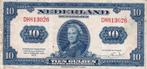 TIEN GULDEN WILHELMINA 1943, Ophalen of Verzenden, 10 gulden